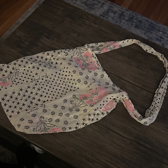 FP Movement by Free People Pink and Black Patterned Shoulder Bag - Picture 1 of 1